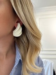 Marka Model 3 Dilimli Küpe