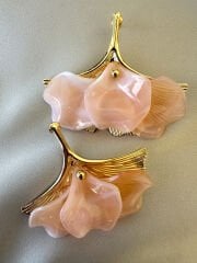 Yelpaze Küpe(Pudra)