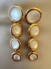 Kedigözü Küpe(Beyaz)