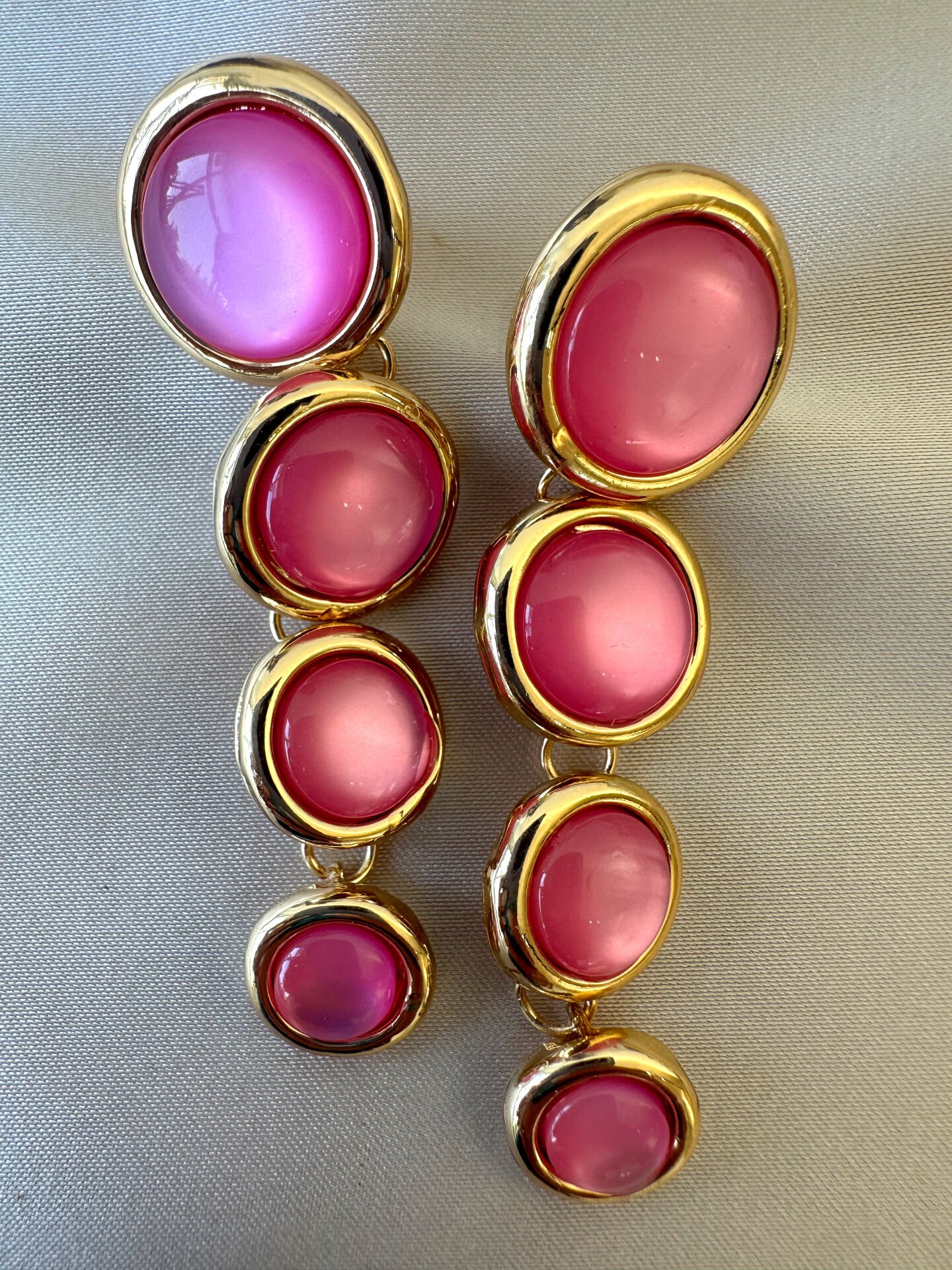 Kedigözü Küpe(Pembe)