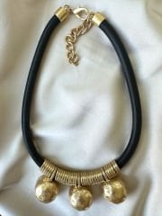 Mat Vintage 3 Topçuklu Kolye