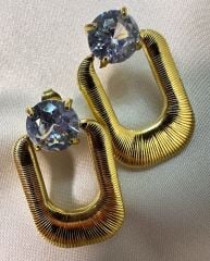 Çelik Tırtıklı Plaka U Küpe