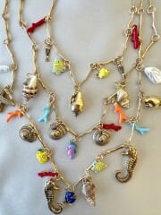 Marka Model Deniz Temalı Kolye Seti