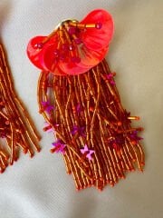 Marka Model Hologram Sallantılı Küpe