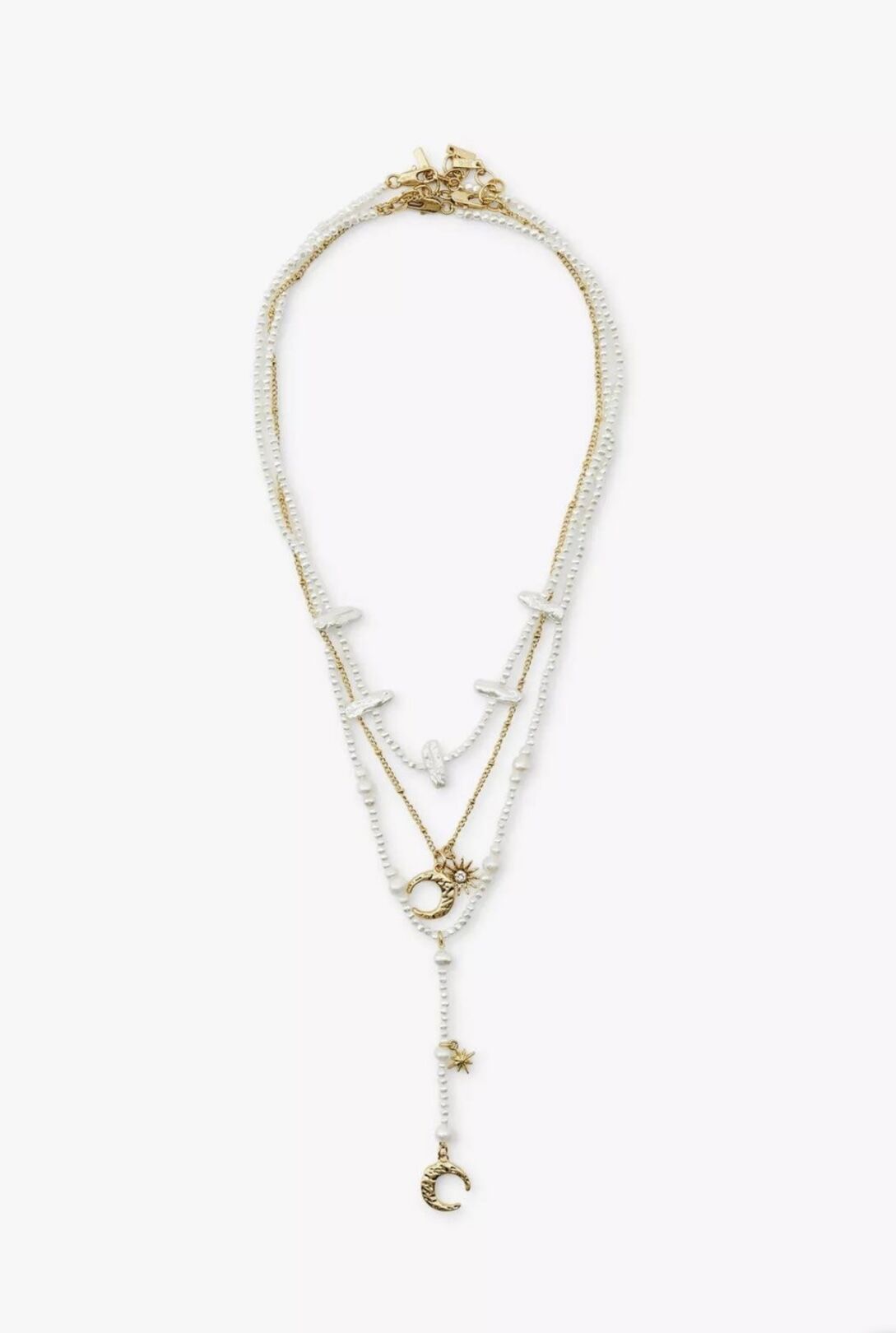 Marka Model 3’lü İnci Kolye