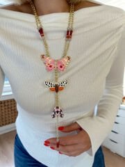 Marka Model Kelebek Kolye