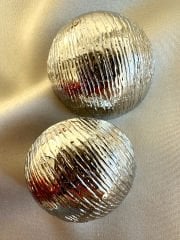 Çelik Top Küpe(Silver)