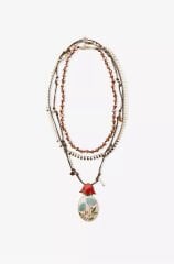 Marka Model Çiçek Kolye