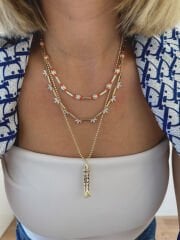 Özel Seri Lotus Çiçeği Kolye