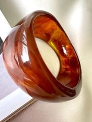 Kahverengi Akrilik Bilezik