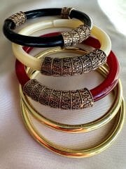 Marka Model Gold Kemik Bilezik Seti