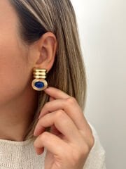 Marka Model Saks Mavisi Küpe