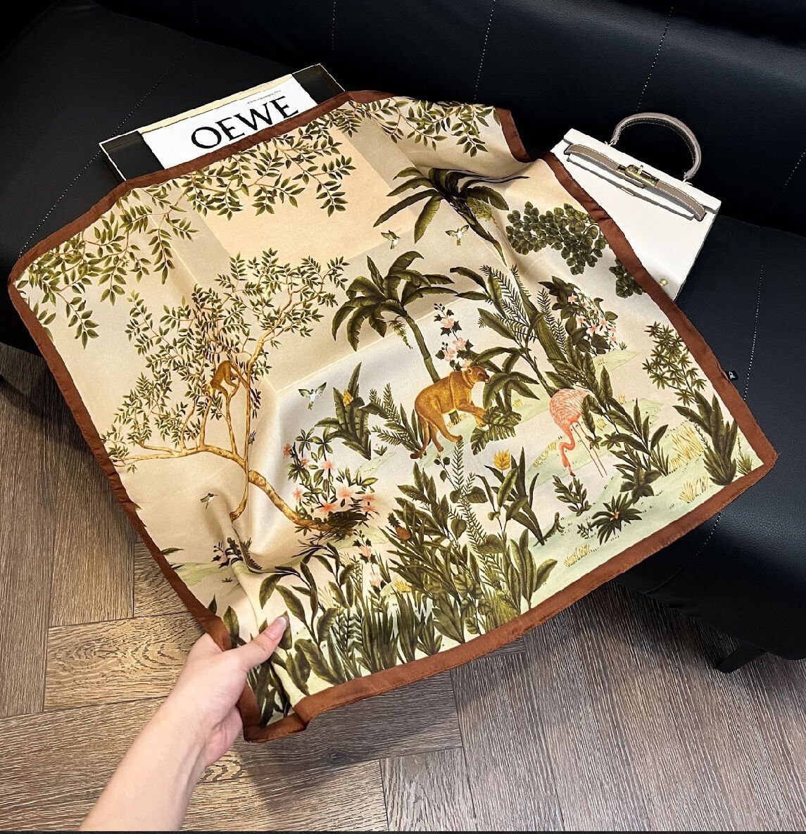 Marka Flamingolu Fular(70x70)