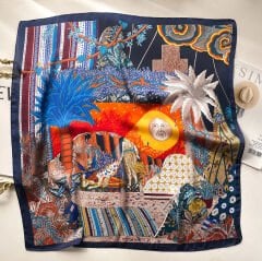 Marka Gece&Gündüz Fular(70x70)