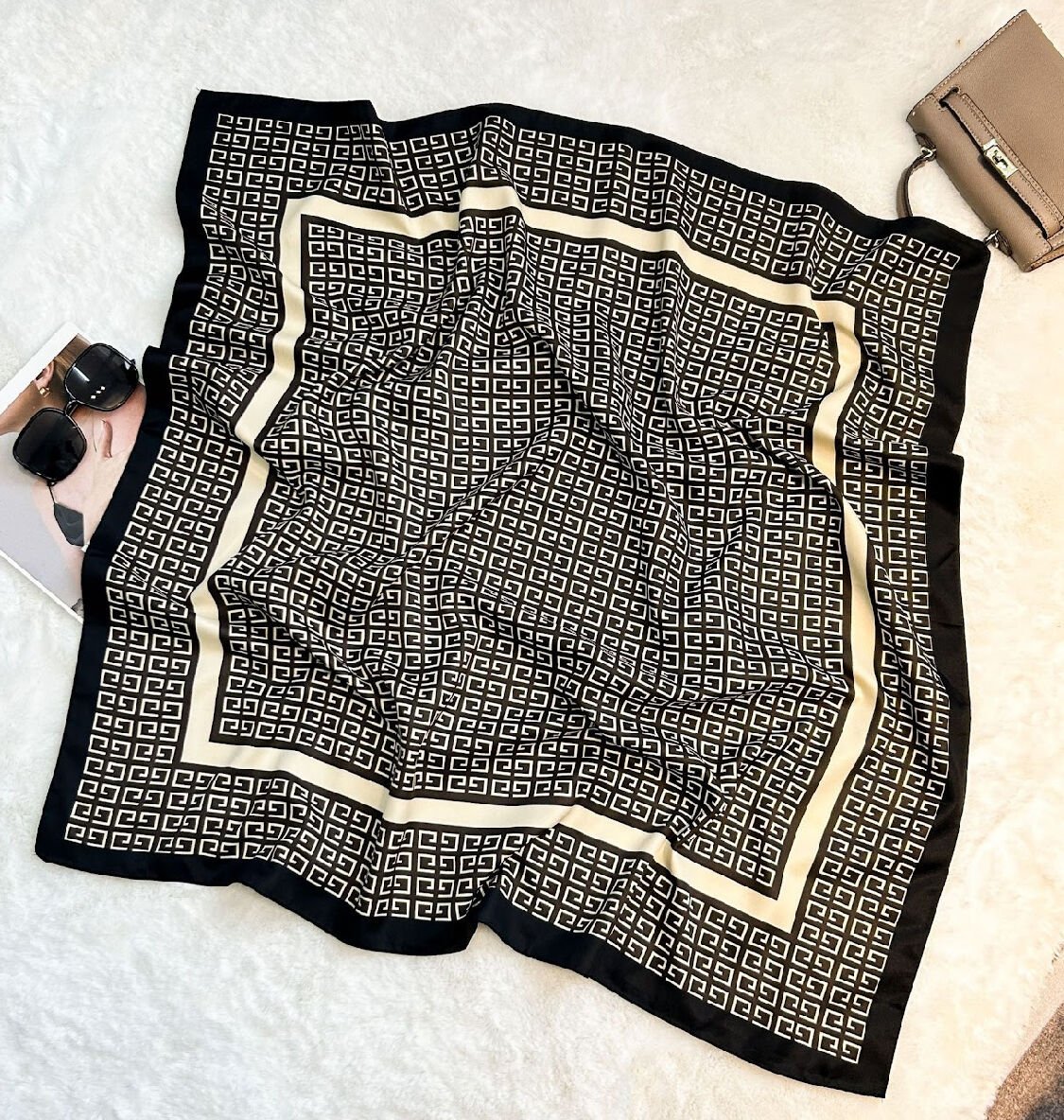 Marka Model Klasik Fular(70x70)