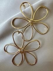 Çiçek Küpe(Gold)