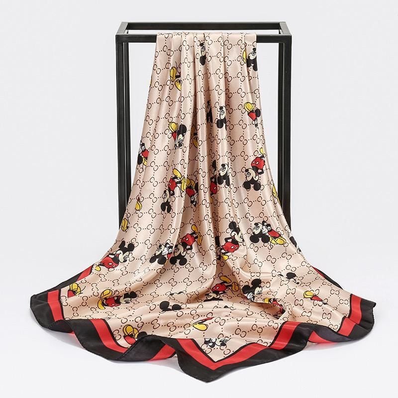 Mickey Detay Fular(90x90 cm)