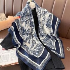 Marka Model Fular(90x90 cm)