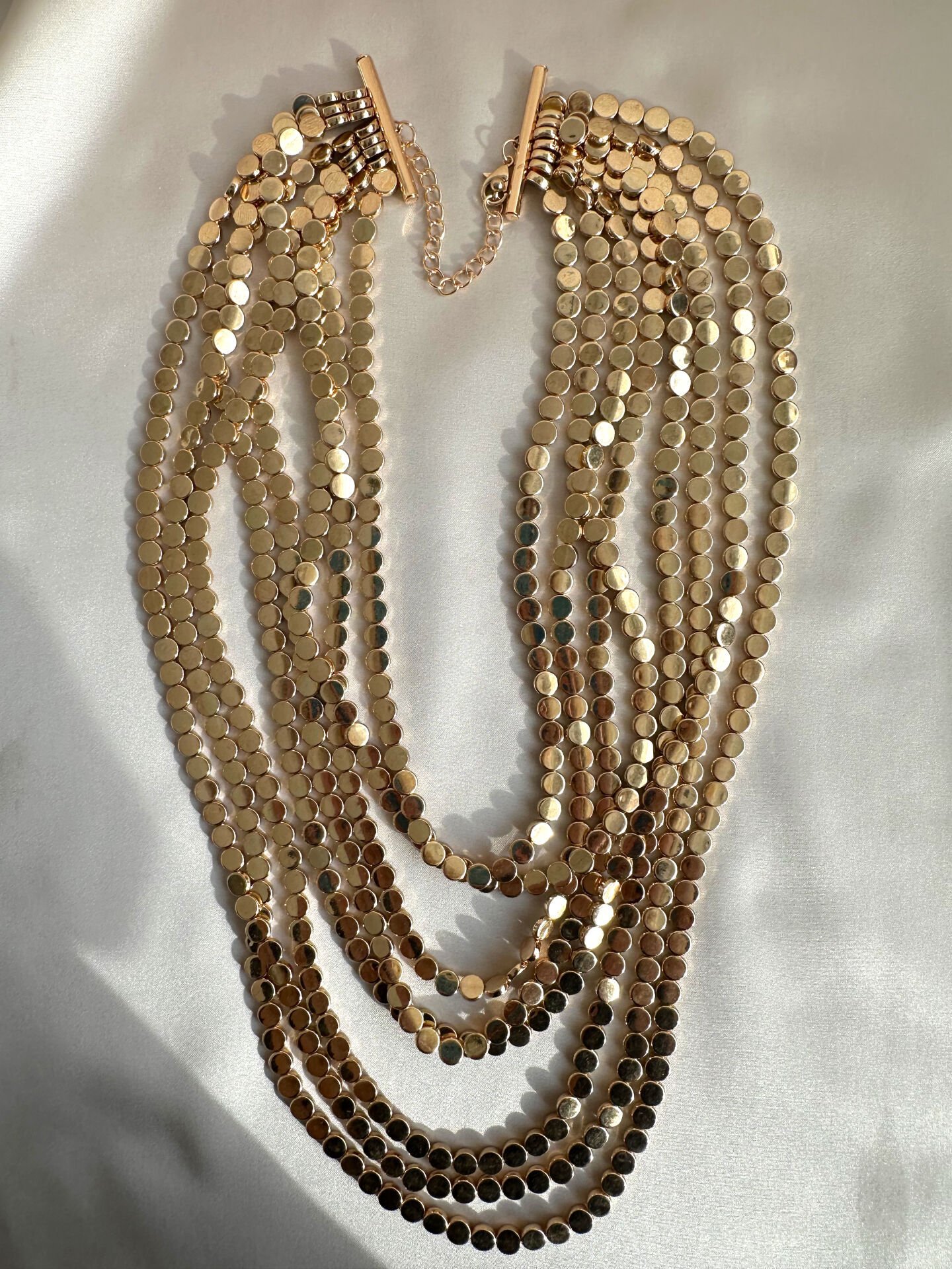 Marka Model Çoklu Gold Kolye