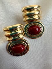 Marka Model Bordo Küpe