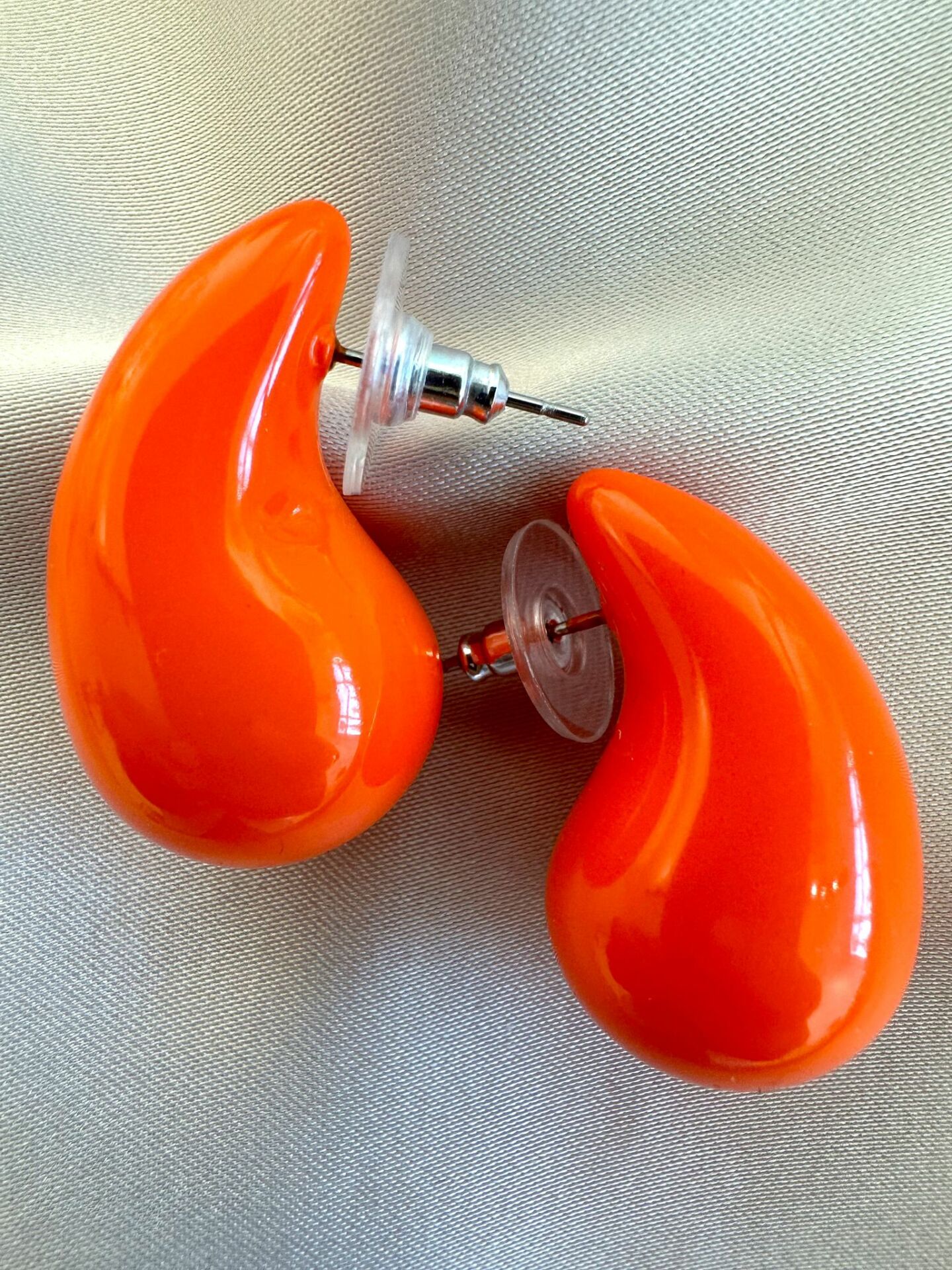 Marka Damla Küpe(Turuncu)