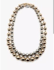 Marka Model İkili Top Kolye