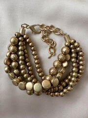 Mat 5’li Bileklik(Gold)