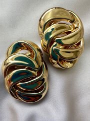 Gold Sıkı Zincir Küpe