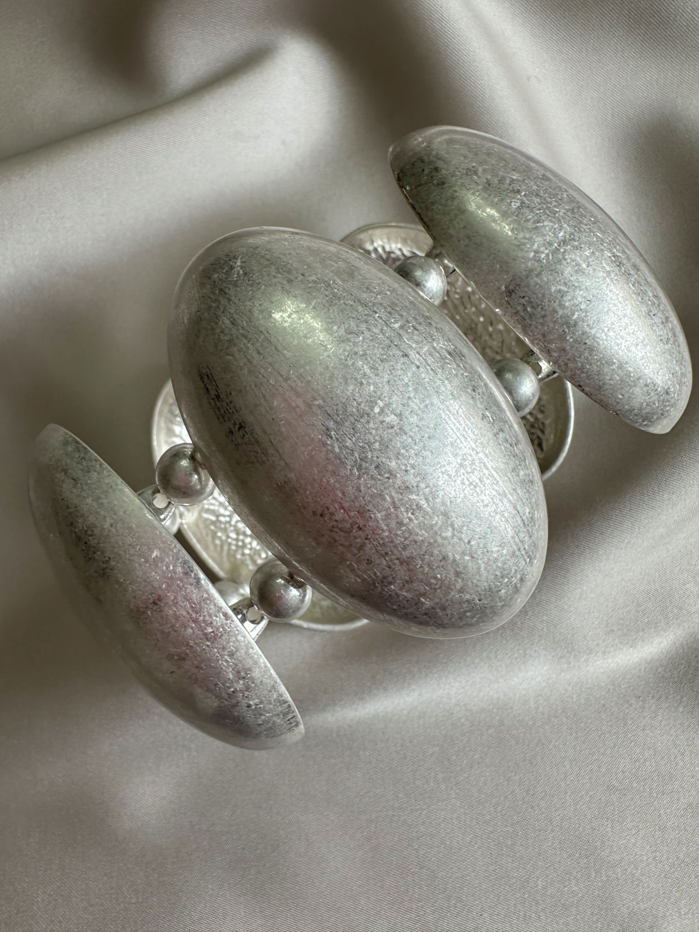 Mat Tasarım Bileklik(Silver)