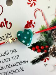 Yeni Yıl Murano Cam Bileklik(Yeşil)