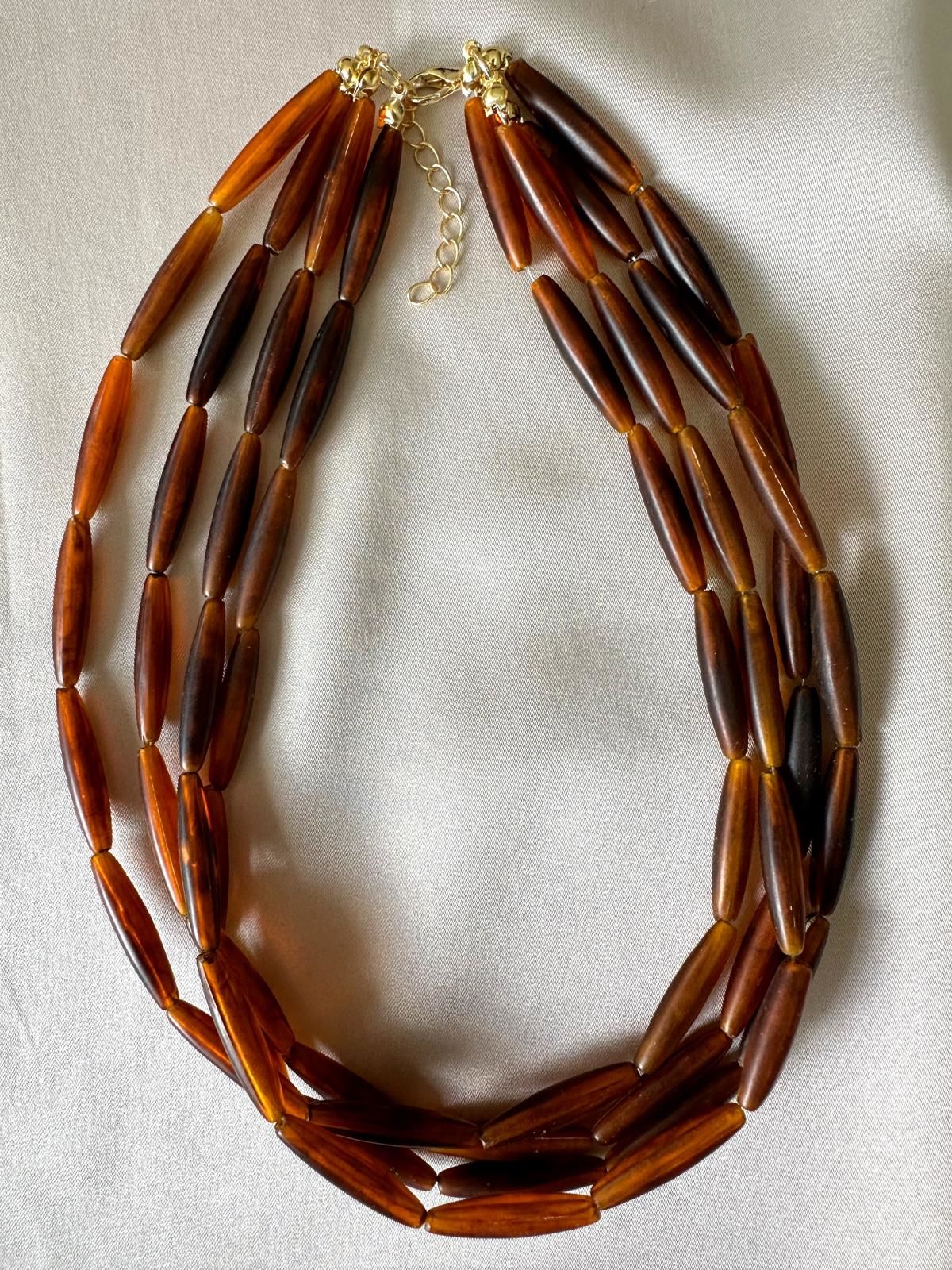 Marka Model 4 Sıralı Kolye