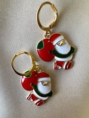 Yeni Yıl Noel Baba Küpe