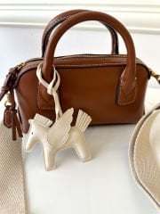 Unicorn Bag Charm(Ecru)