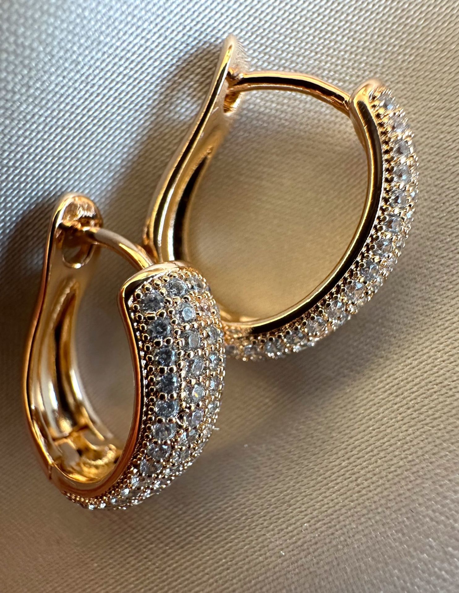 Özel Seri Gold Basic Halka Küpe