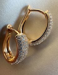 Özel Seri Gold Basic Halka Küpe