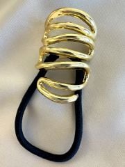 Altın Kaplama Sarmaşık Lastik Toka(Gold)