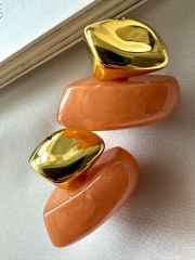 Reçine Küpe(Kahverengi)