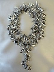 Silver Sallantılı Pul Kolye