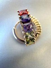 Özel Seri Renkli Taşlı Küpe