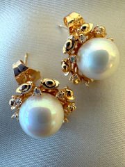 Özel Seri İnci Top Küpe